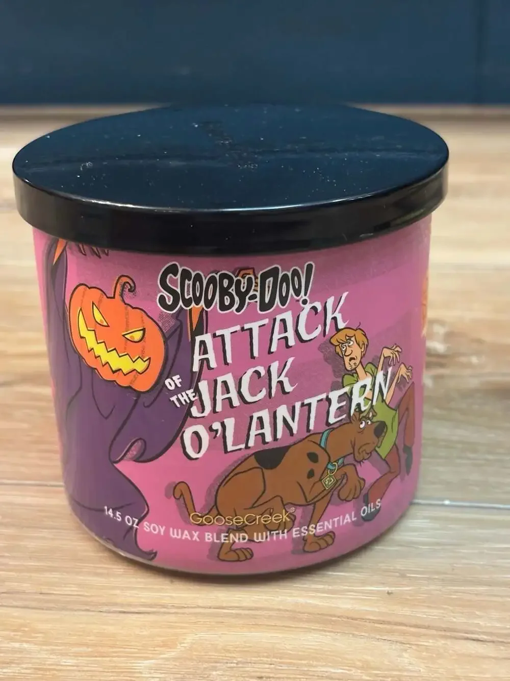 Goose Creek Scooby-Doo Attack of the Jack-O'-Lantern 3-Wick Candle 14.5 oz